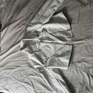Cavalini Elegant White ‘leather’ Jacket